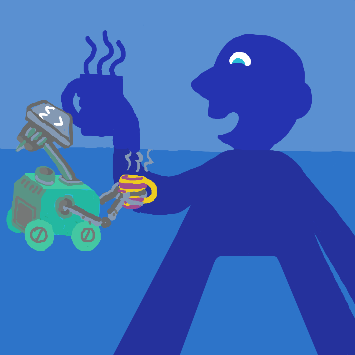 Drawing in Feed the head by Kittensplease