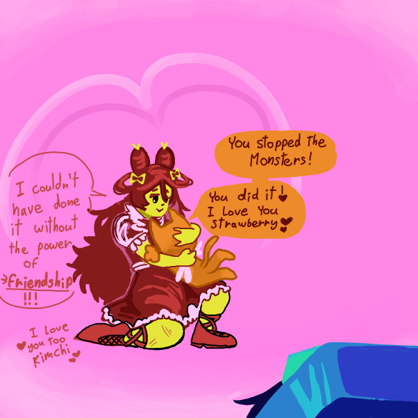  - Online Drawing Game Comic Strip Panel by Mothbunita