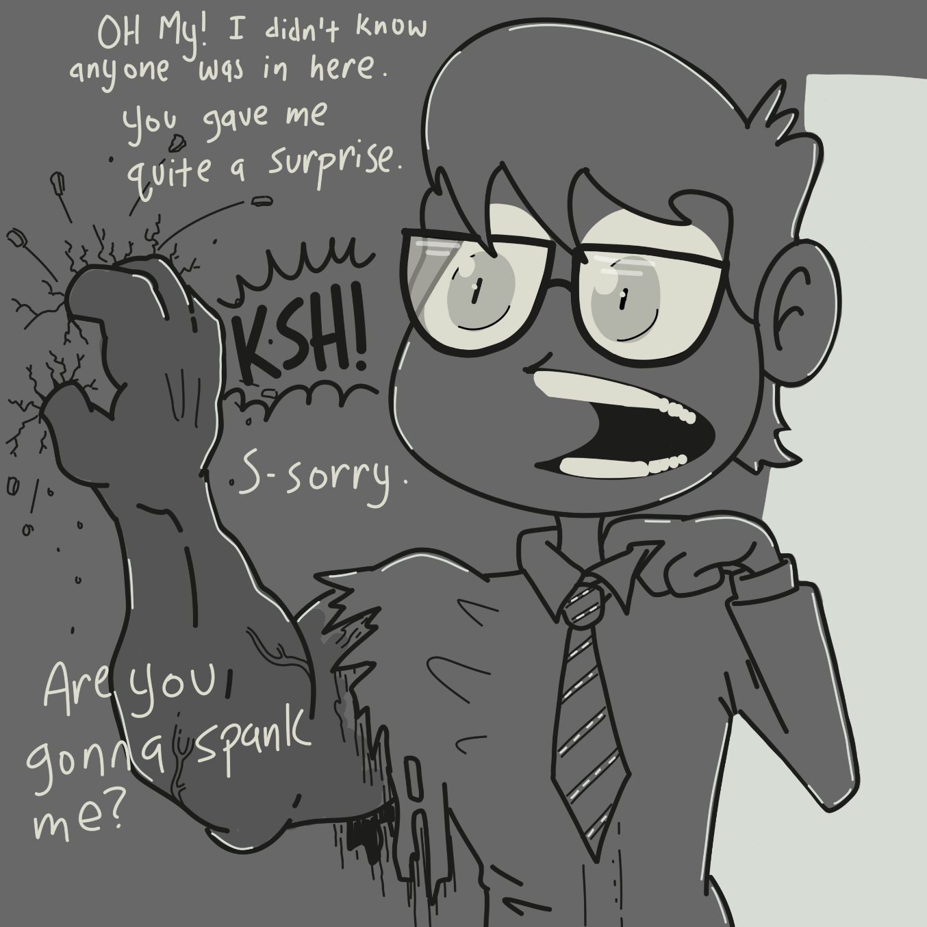  - Online Drawing Game Comic Strip Panel by Wizard Croissant