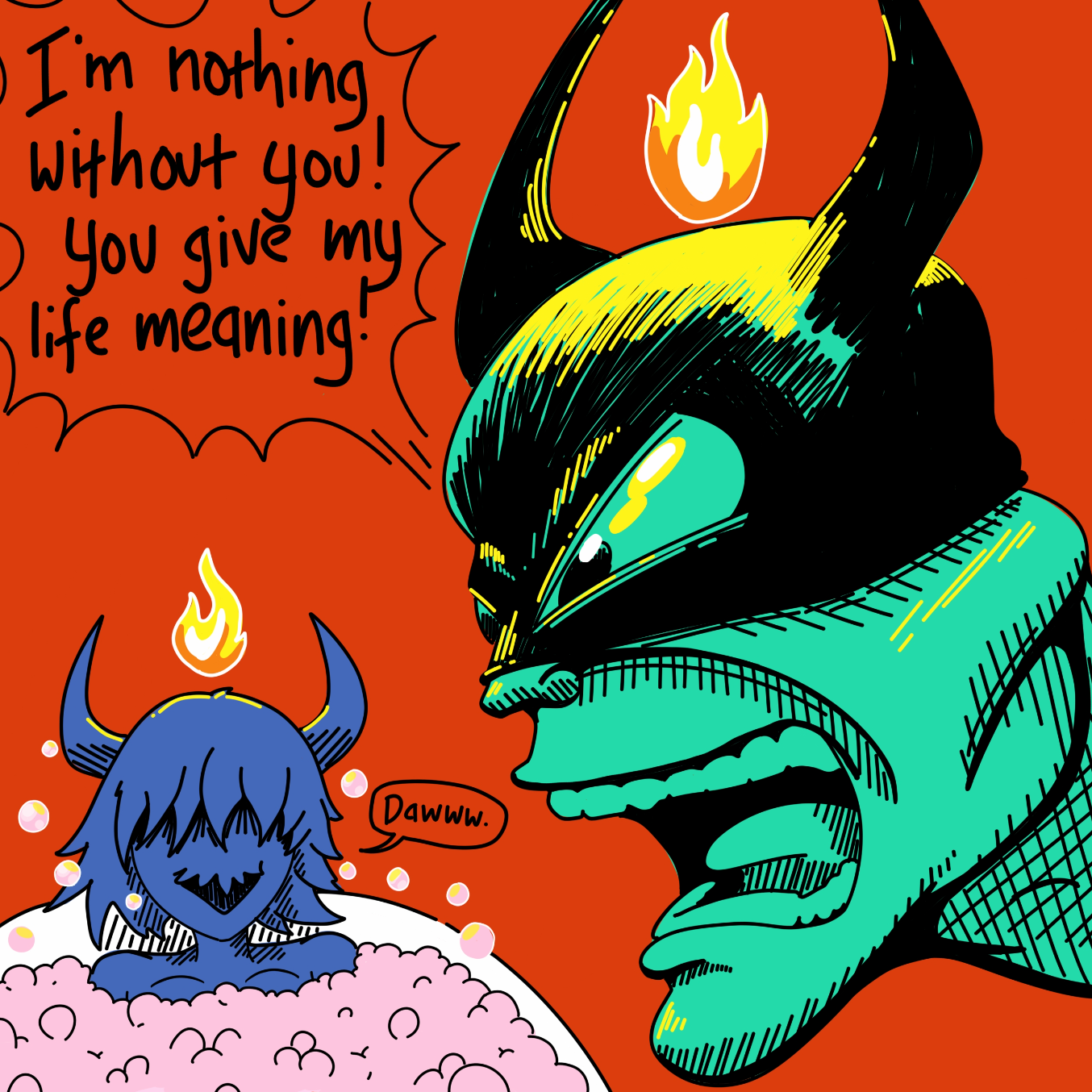  - Online Drawing Game Comic Strip Panel by Wizard Croissant