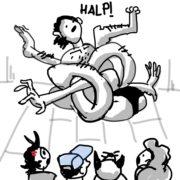 "class dismissed" - Online Drawing Game Comic Strip Panel by Peyocay