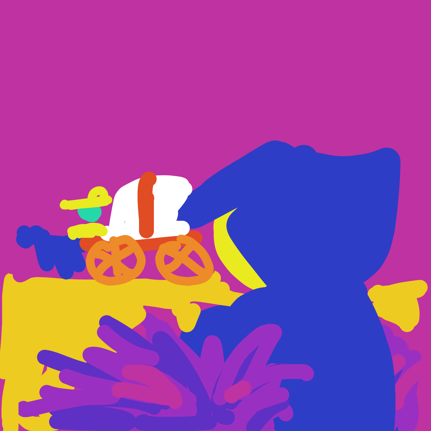  - Online Drawing Game Comic Strip Panel by Chumky