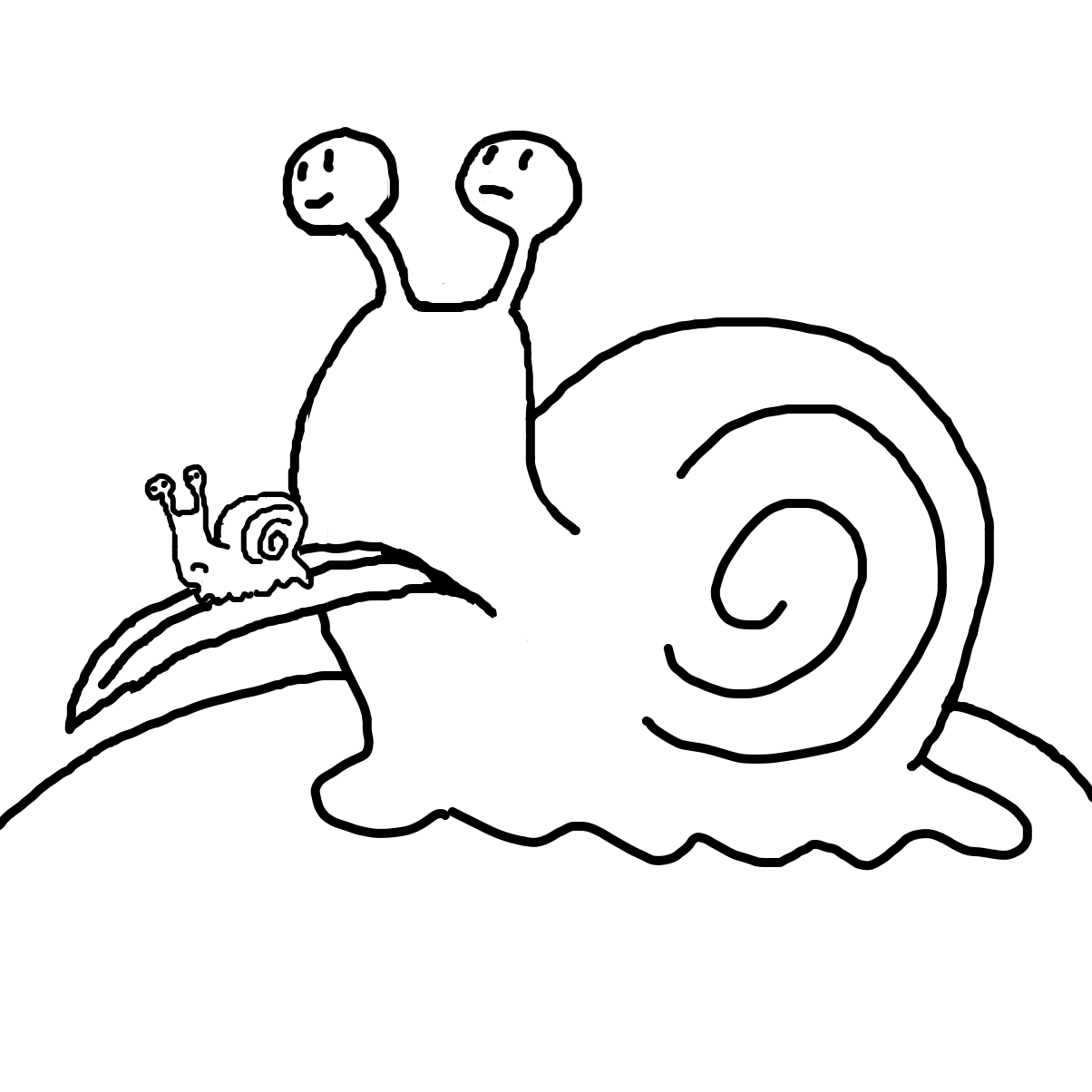 Drawing in :> by Kittensplease