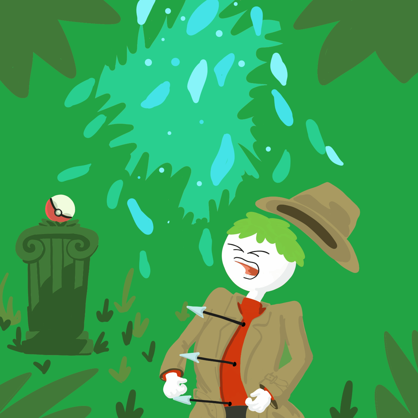  - Online Drawing Game Comic Strip Panel by Wizard Croissant