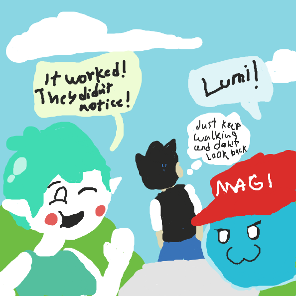  - Online Drawing Game Comic Strip Panel by Derren