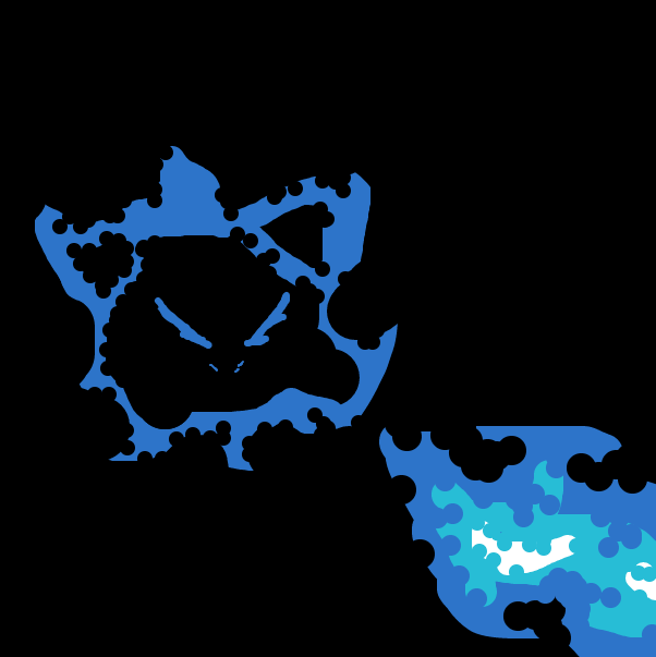 blue fire cat
 - Online Drawing Game Comic Strip Panel by jin