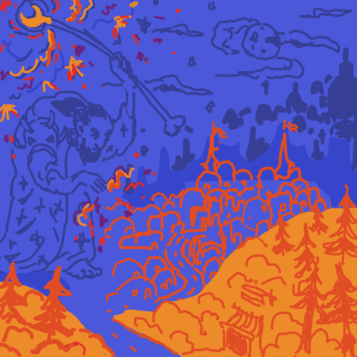 Drawing in draw something big by Kittensplease