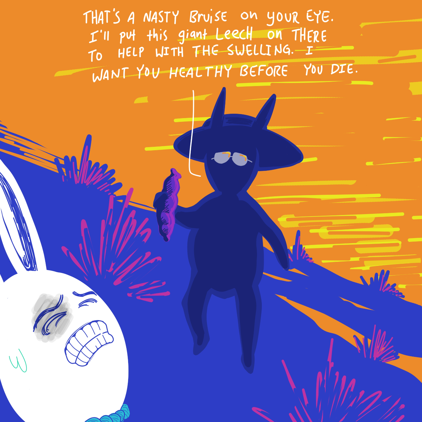  - Online Drawing Game Comic Strip Panel by Wizard Croissant