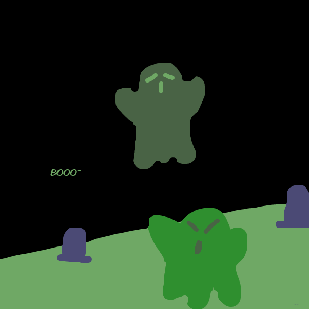 Drawing in ghost homies by jin