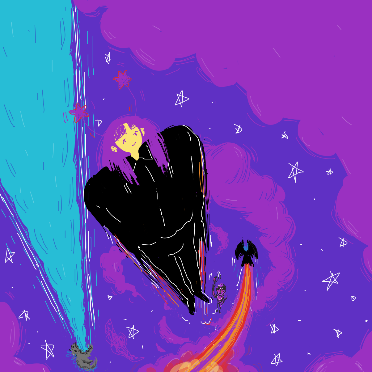 Drawing in Rigel by Kittensplease