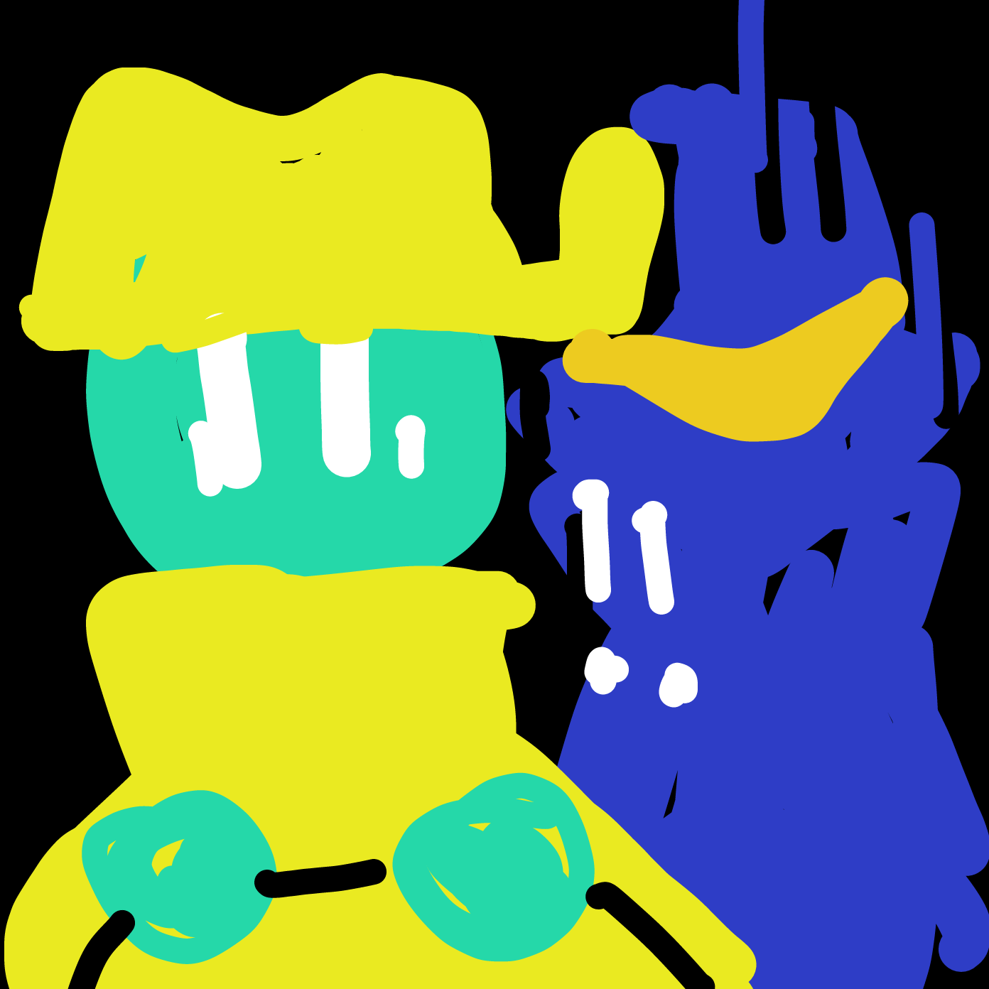  - Online Drawing Game Comic Strip Panel by Chumky