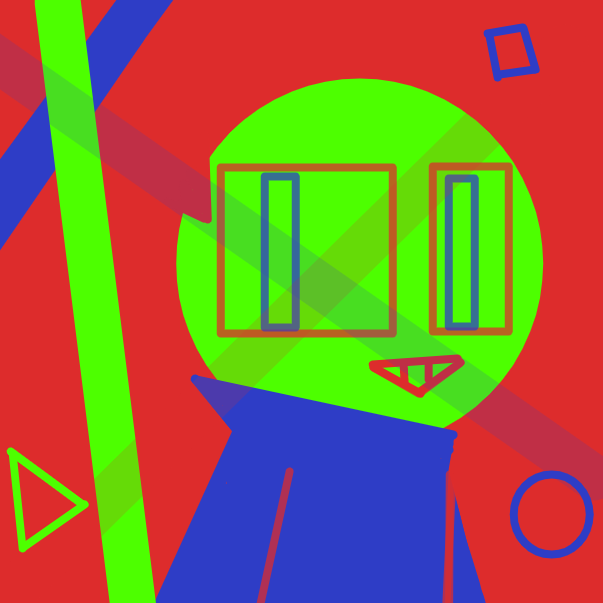 Drawing in red green blue by FifaSam