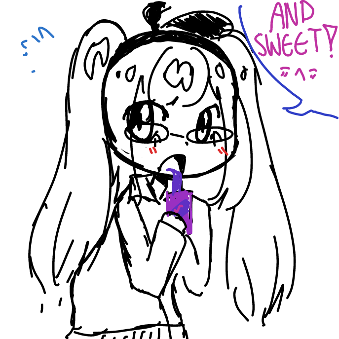 Drawing in Finish the sentence (SDRAWKCAB) by Rayochii