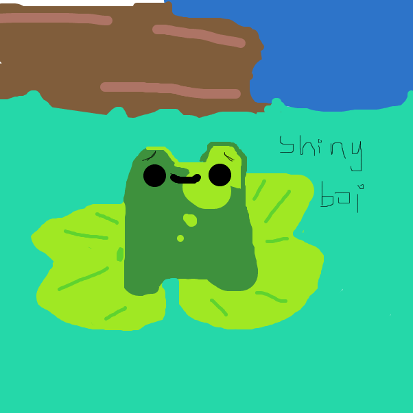 Drawing in frogs by jin