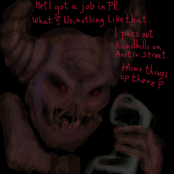 "Long bearded guy still in charge?" - Online Drawing Game Comic Strip Panel by Peyocay