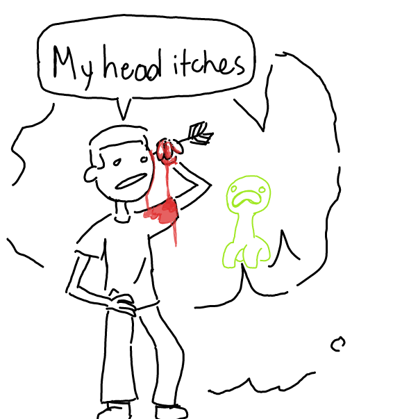 First panel in minecraf drawn in our free online drawing game