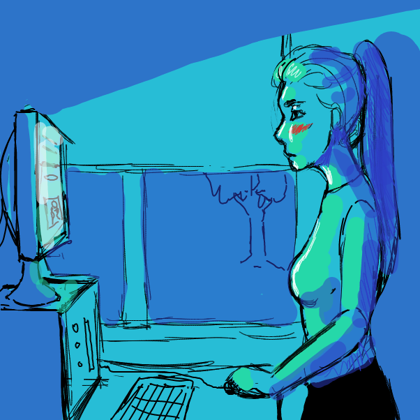  - Online Drawing Game Comic Strip Panel by Aurari