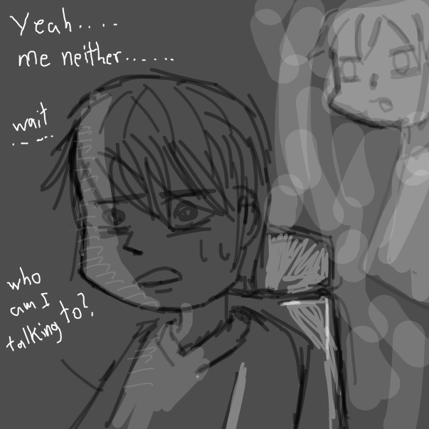 Drawing in Ghost!? by FifaSam