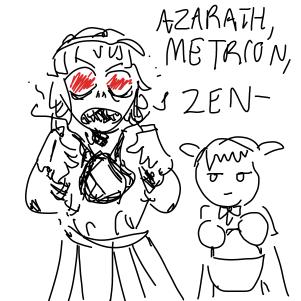 Drawing in Candy queens by fmel