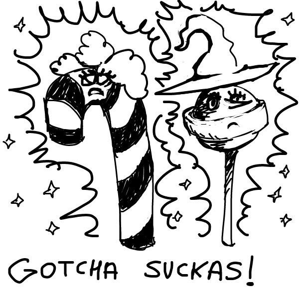 Drawing in Candy queens by Peyocay