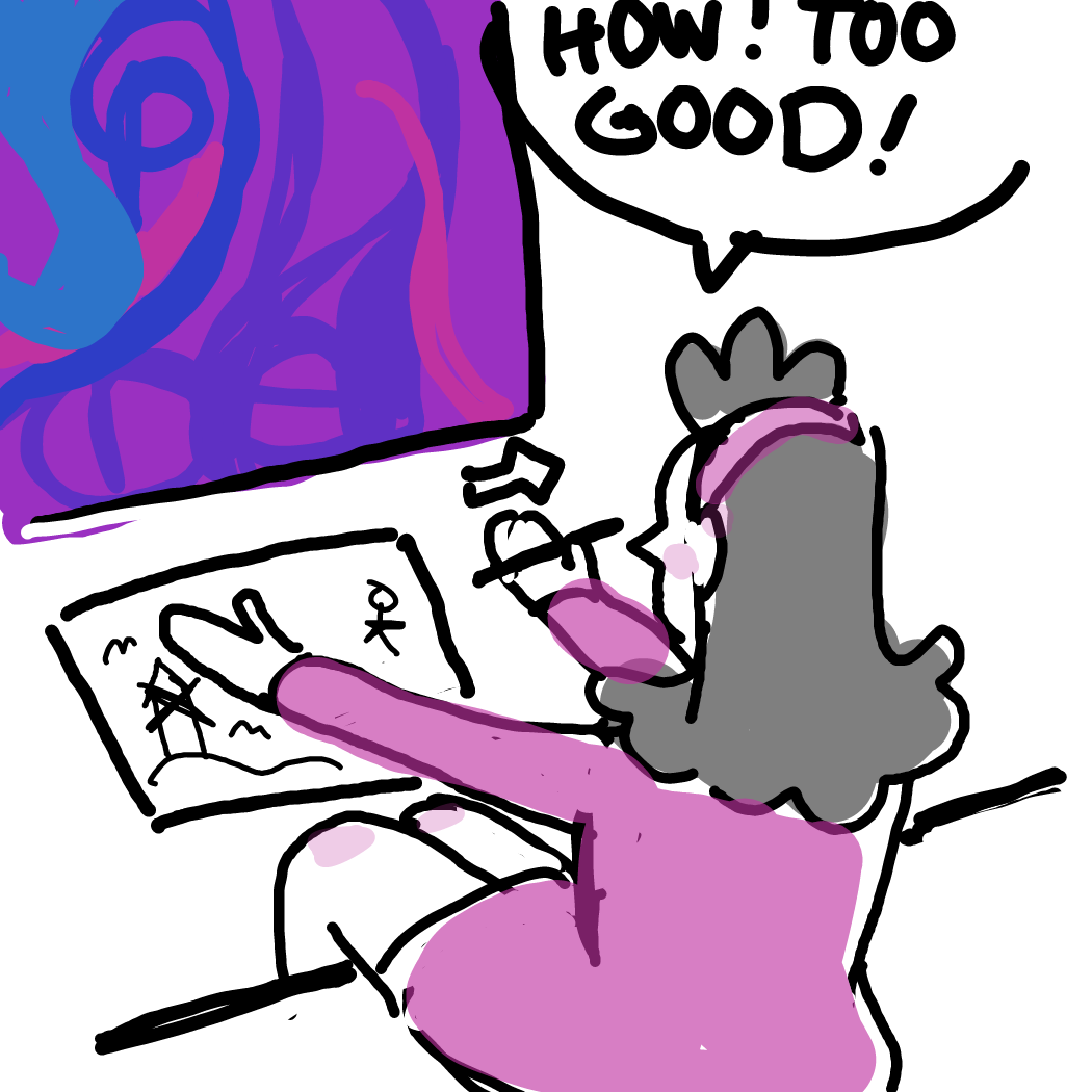 Drawing in So many good panels! by Rednightlights