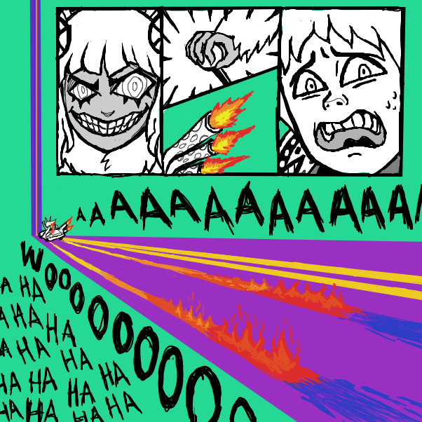  - Online Drawing Game Comic Strip Panel by SeanTrunks