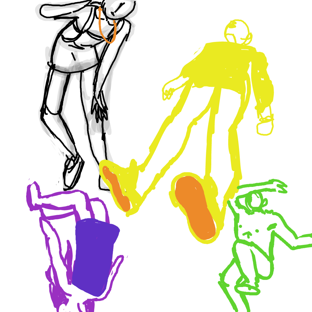 Drawing in Poses 3 by Rednightlights