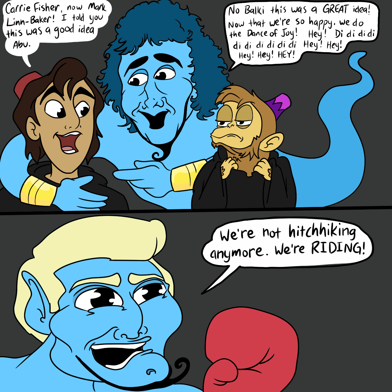  - Online Drawing Game Comic Strip Panel by Wizard Croissant