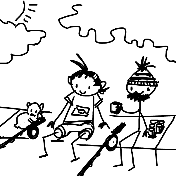  - Online Drawing Game Comic Strip Panel by Peyocay