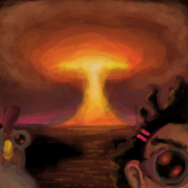 I won't let the sun go down on me - Online Drawing Game Comic Strip Panel by Peyocay