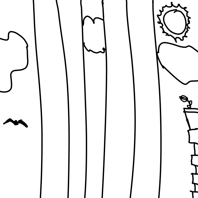 Drawing in The tallest men by Setin