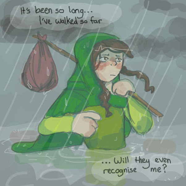 more internal monologue!! this is such a cool concept lmao - Online Drawing Game Comic Strip Panel by badboyfemboy