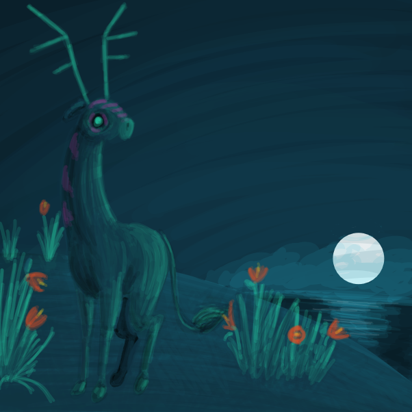 Drawing in ⠀ by EggLeon