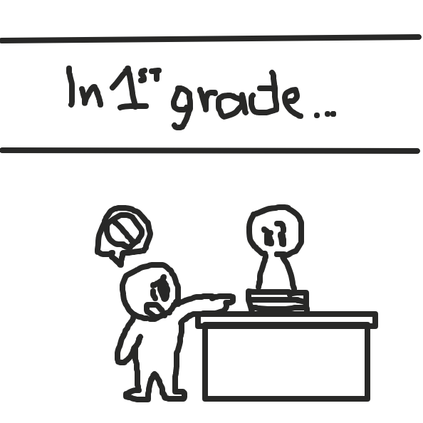 it was too scary for little timmy - Online Drawing Game Comic Strip Panel by cherrybread
