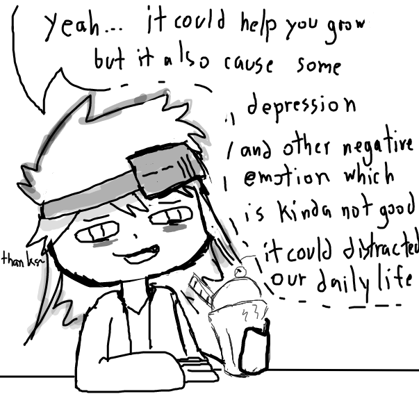 yeah it helped...
but sometime we have it many time is not good for your health..
like mine got like .... at least 3 times a day
which is kinda distracting - Online Drawing Game Comic Strip Panel by FifaSam