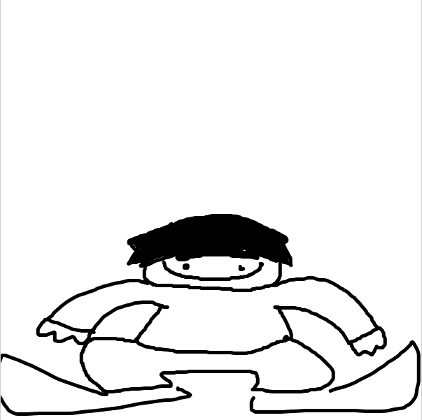 Drawing in extreme character proportion by FifaSam