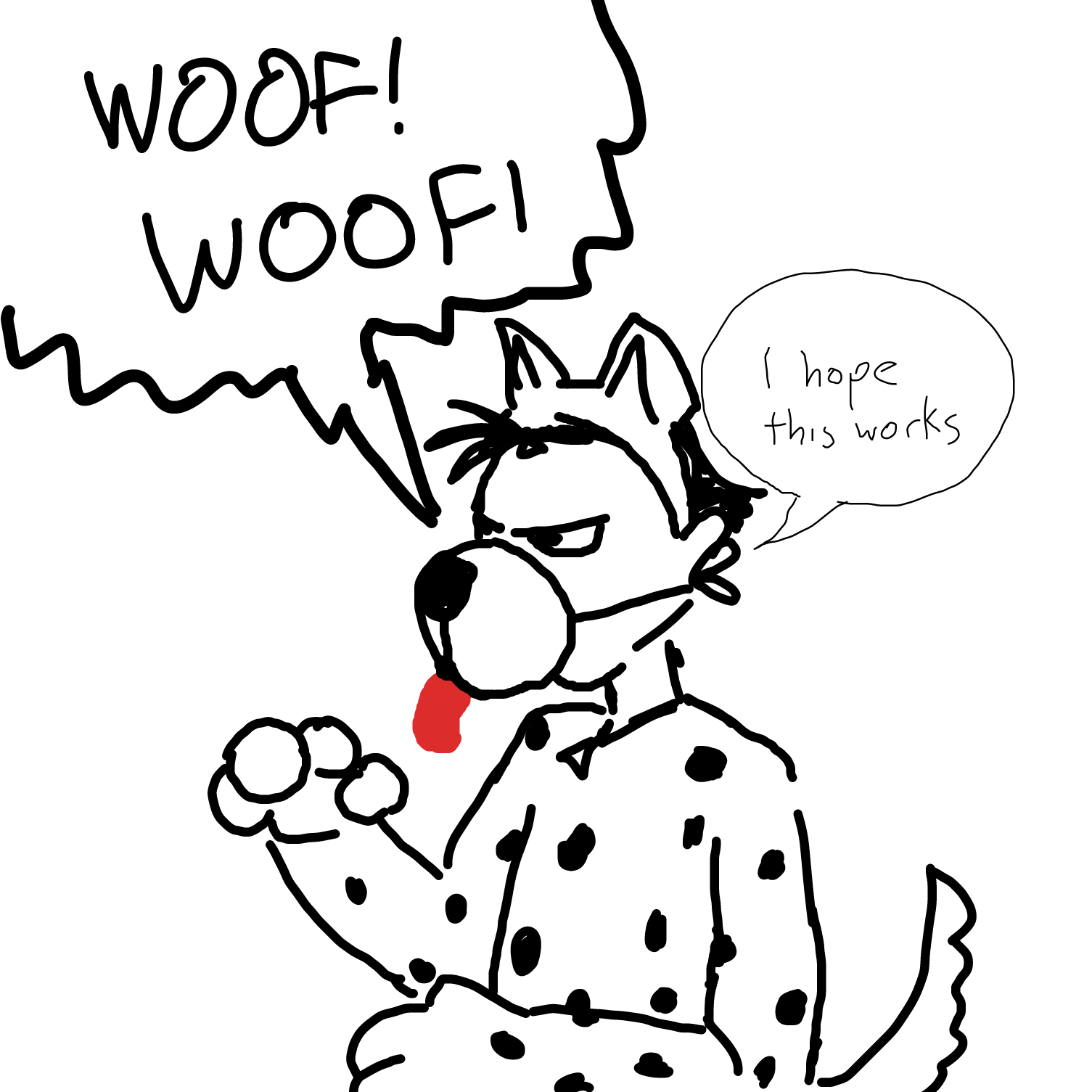 Drawing in As The Gods Will by Sabandija