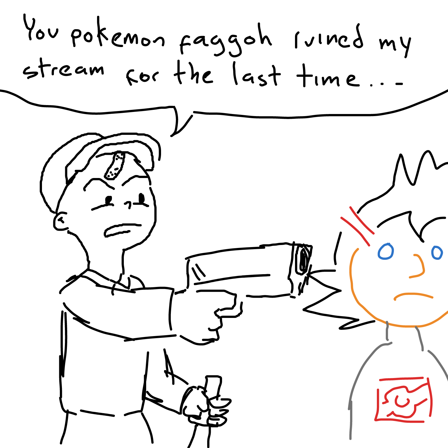 Drawing in Youtuber by Sabandija