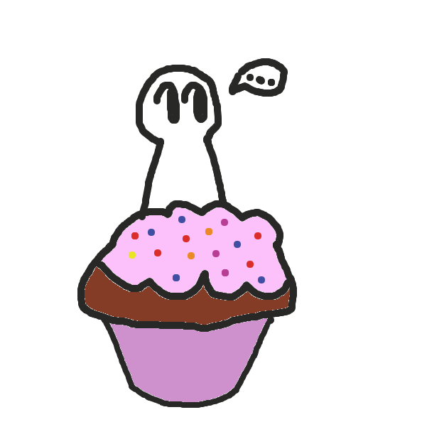 Drawing in The Mysterious Cupcake by cherrybread