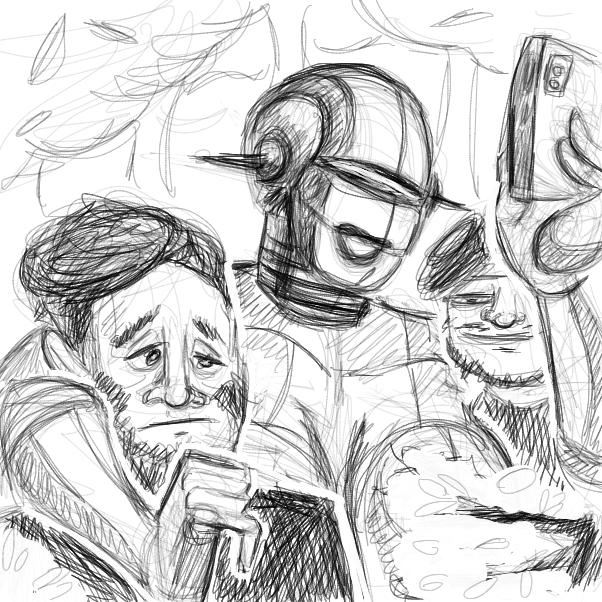 "No one is going to believe you! Haha!| - Online Drawing Game Comic Strip Panel by Peyocay