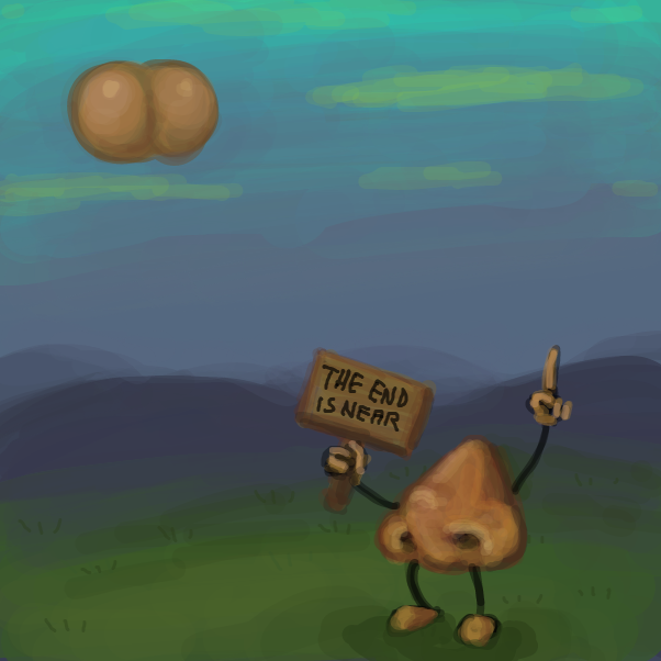 repent sniffer - Online Drawing Game Comic Strip Panel by Peyocay