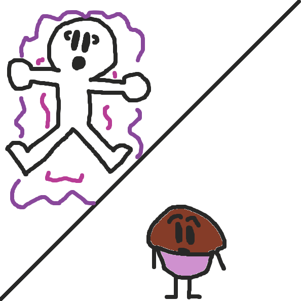 Drawing in The Mysterious Cupcake by cherrybread