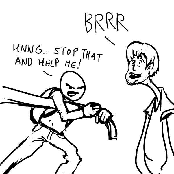 BRRR - Online Drawing Game Comic Strip Panel by Peyocay