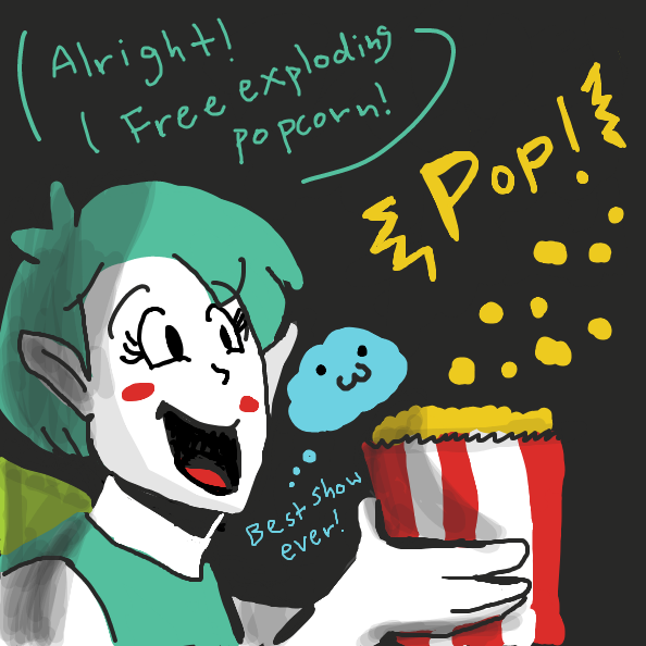 Drawing in Barbershop quartet by Loco-L