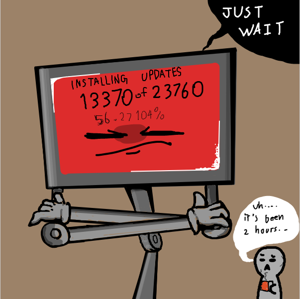 Drawing in Tech Class by FifaSam