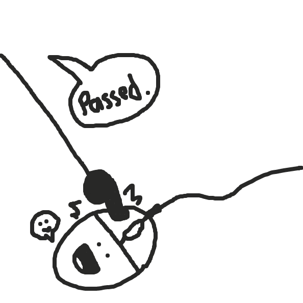 a mouse with a face is way too cute >_< - Online Drawing Game Comic Strip Panel by cherrybread