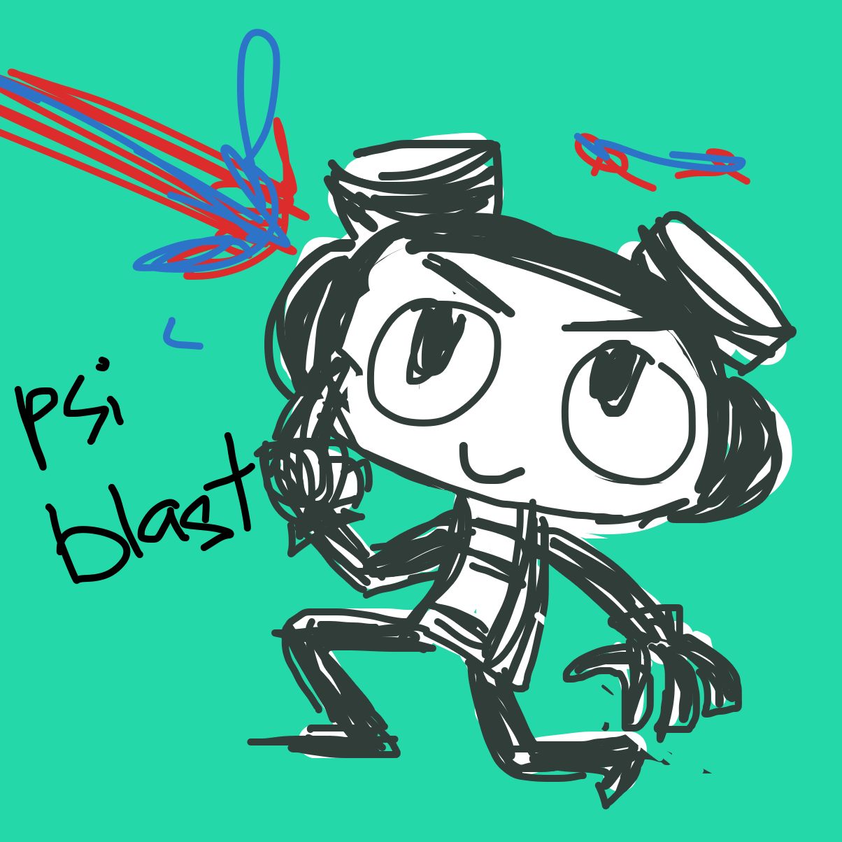 Drawing in psychonauts strike again by Razputin