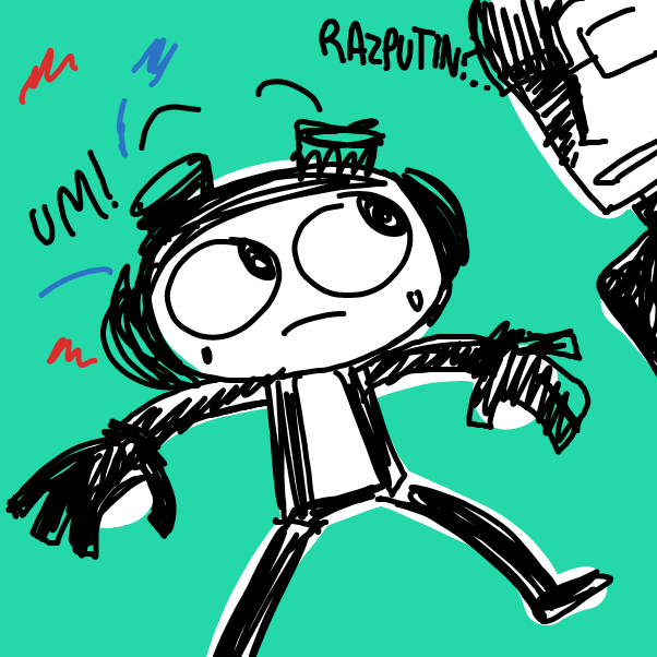  - Online Drawing Game Comic Strip Panel by necrophrenia