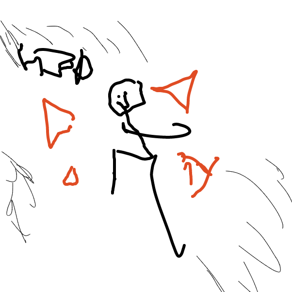 Drawing in Offhand For A Change by StrawberryMage