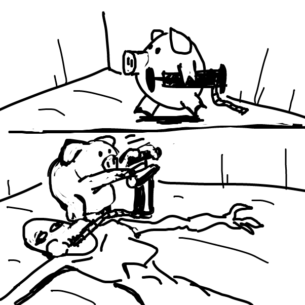  - Online Drawing Game Comic Strip Panel by Peyocay